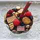 Order Sweet jar "Berries and cookies in chocolate". Cute area (Daria). Livemaster. . Jars Фото №3