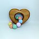 Order Wooden teething toy with silicone beads Heart. Shop Grizunok teether. Livemaster. . Teethers and rattles Фото №3