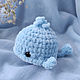 Blue knitted whale. Amigurumi dolls and toys. fesartdecor (fesartdecor). Online shopping on My Livemaster.  Фото №2