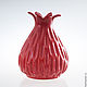 Order Vase 'Berry Red Queen L' 1,4 l. Hill & Mill. Livemaster. . Vases Фото №3