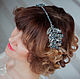 Tiara silver blue. Wedding tiara. Bridal Tiara. Анна Ефимова (Anna_Tiara) (stylishdetails). My Livemaster. Фото №5