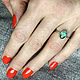 1,71 ct VS Natural Emerald in women's 585 Gold Ring. Rings. Bauroom - vedic jewelry & gemstones (bauroom). My Livemaster. Фото №4
