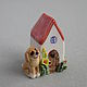 Домик с собачкой - напёрсток, Кукольные домики, Москва,  Фото №1