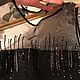 Винтаж: Дания  InWear вечерний топ из органзы с пайетками 44р, Топы винтажные, Москва,  Фото №1
