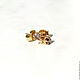 SOLD.DIAMAND. Пуссеты, золото, бриллианты. Серьги-пусеты. Boutique Mon Trésor. Ярмарка Мастеров.  Фото №4