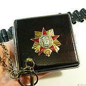 Сувениры и подарки handmade. Livemaster - original item Cigarette case 20 cigarettes 85 mm USSR 