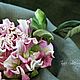 Украшение из натуральной кожи. Брошь-булавка. Инна Шкуропат. Интернет-магазин Ярмарка Мастеров.  Фото №2