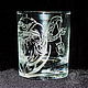 eagle. A glass of whiskey. Water Glasses. ArtGraving. Online shopping on My Livemaster.  Фото №2
