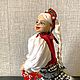 Заказать Интерьерная кукла "Аленка на коне". Кот в пенсне. Ярмарка Мастеров. . Интерьерная кукла Фото №3