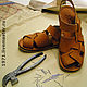 Order  'sandals'. VOLGA-VOLGA. Livemaster. . Sandals Фото №3