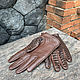 Men's gloves from Python. Gloves. exotiqpython. My Livemaster. Фото №6
