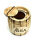 Wooden barrel for honey 3 kg. A barrel of lime. Art.7037. Jars. SiberianBirchBark (lukoshko70). My Livemaster. Фото №4