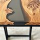 Side table made of slabs 'Lecto MID'. Tables. Mebel na zakaz U.LOFT. My Livemaster. Фото №10