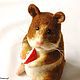 Felt Hamster toy. Felted Toy. Homaaxel. Online shopping on My Livemaster.  Фото №2