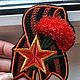 Брошь 9 мая. Брошь-булавка. Валерия Бражникова. Интернет-магазин Ярмарка Мастеров.  Фото №2