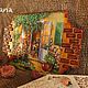 Заказать Вешалка (ключница) "Дверь в лето" Дерево. Объемный декупаж. Милана Гиренко *Милые мелочи*. Ярмарка Мастеров. . Вешалки Фото №3