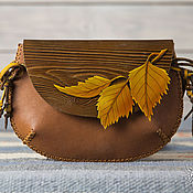 Сумки и аксессуары handmade. Livemaster - original item Handbag for details birch branch. Handmade.
