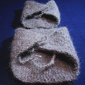 Аксессуары handmade. Livemaster - original item Knitted knee-belts. Handmade.