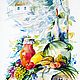 Акварель "Донской натюрморт", Иллюстрации и рисунки, Ростов-на-Дону,  Фото №1