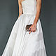 Order Silk MIDI wedding dress. NinaKosmina. Livemaster. . Wedding dresses Фото №3