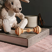 Куклы и игрушки handmade. Livemaster - original item Rodent teether made of natural Siberian Cedar. WT14. Handmade.