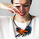 Necklace 'Two wings'. Necklace. Ксения (by Popova). Online shopping on My Livemaster.  Фото №2