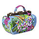 Bag with frame lock 'Flower mood'. Valise. Pelle Volare. Online shopping on My Livemaster.  Фото №2