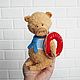 Pig Teddy Sailor Boris, Stuffed Toys, Pustoshka,  Фото №1