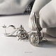 Серьги "Фонарики". Серьги классические. SCARABEY jewelry. Ярмарка Мастеров.  Фото №4