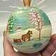Шар на ёлку. Елочные игрушки. Матрёшка Иванцова Любовь. Ярмарка Мастеров.  Фото №6
