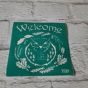Материалы для творчества handmade. Livemaster - original item 7529 adhesive-based Stencil reusable. Handmade.