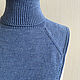 Заказать Манишка "Авио", 100% меринос. FAVORITE KNITWEAR (Наталья). Ярмарка Мастеров. . Манишки Фото №3