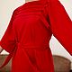 Order Designer dress 'Office comfort' Kalina red. Moda No Time. Livemaster. . Dresses Фото №3