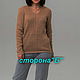 100% linen . Jumper 'Funky tracks'. Jumpers. Exclusive linen jersey from Elena. My Livemaster. Фото №5