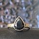 17P black diamond Ring 'Tender captivity' buy. Rings. luxuryclub. Online shopping on My Livemaster.  Фото №2