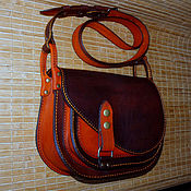 Leather belt 