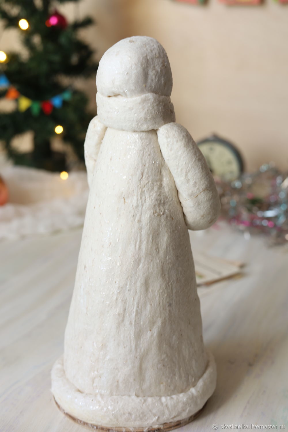 Новогодние игрушки из ваты