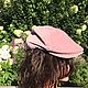 Cap 'Pink velvet', the Netherlands. Vintage hats. Dutch West - Indian Company. Online shopping on My Livemaster.  Фото №2