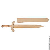 Куклы и игрушки handmade. Livemaster - original item Swords with scabbards made of wood blank for painting. Handmade.