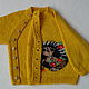 Order Golden yellow hedgehog jacket. 4 children-baby. Livemaster. . Sweatshirts for children Фото №3