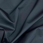 Материалы для творчества handmade. Livemaster - original item Fabric: Satin cotton with elastane dark blue.. Handmade.