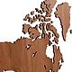 Order World map Wall Decoration Exclusive 130h78 (African Sapele). mybestbox (Mybestbox). Livemaster. . World maps Фото №3