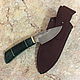 Knife 'Aztec' h12mf stab.karelka of the groove. Knives. Artesaos e Fortuna. My Livemaster. Фото №6