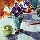 Still life with pansies, Pictures, Moscow,  Фото №1