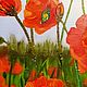 Oil Painting Field Poppies Red Flowers. Pictures. ynik07. Online shopping on My Livemaster.  Фото №2