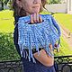 Сумка под "джинсу" с цепочками. Сумка-тоут. Мария FOCA DESIGN. Ярмарка Мастеров.  Фото №6