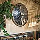 Часы настенные "Чёрное стекло". Часы классические. Татьяна Назаренко Decor. Ярмарка Мастеров.  Фото №6