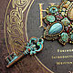 Jewelry set 'an Unexpected journey' - necklace, bracelet, earrings, Jewelry Sets, Almaty,  Фото №1