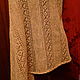 100% linen yarn Tippet 'boyar'. Wraps. Exclusive linen jersey from Elena. My Livemaster. Фото №4