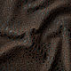 1,10м жаккард Рептилия цвет коричневый,черный Италия. Ткани. Ткани Материя. Интернет-магазин Ярмарка Мастеров.  Фото №2